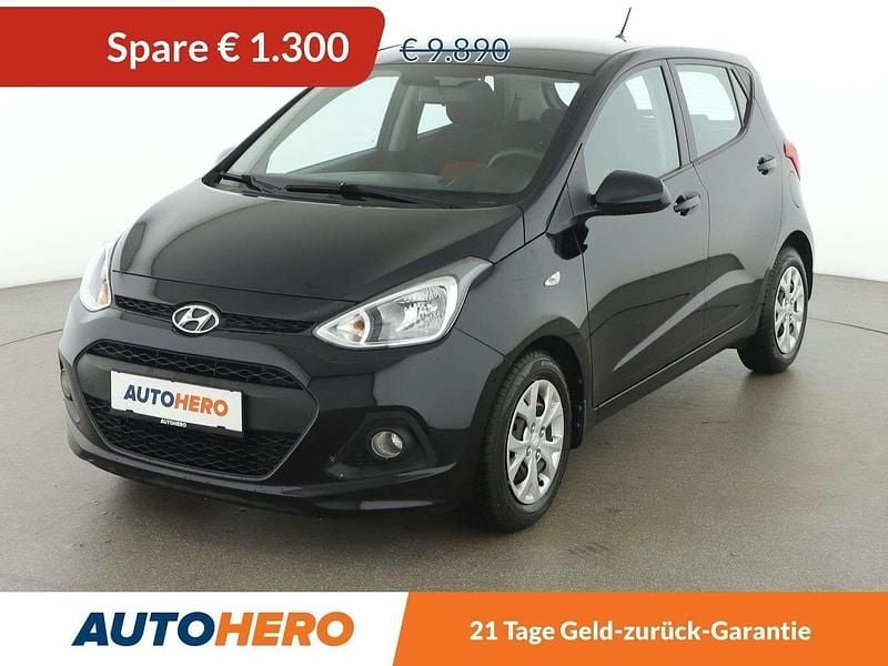Schwarz Gebraucht 2015 Hyundai i10 Comfort Kleinwagen | € 8.590 (Fairer Preis) - Bild 1/3