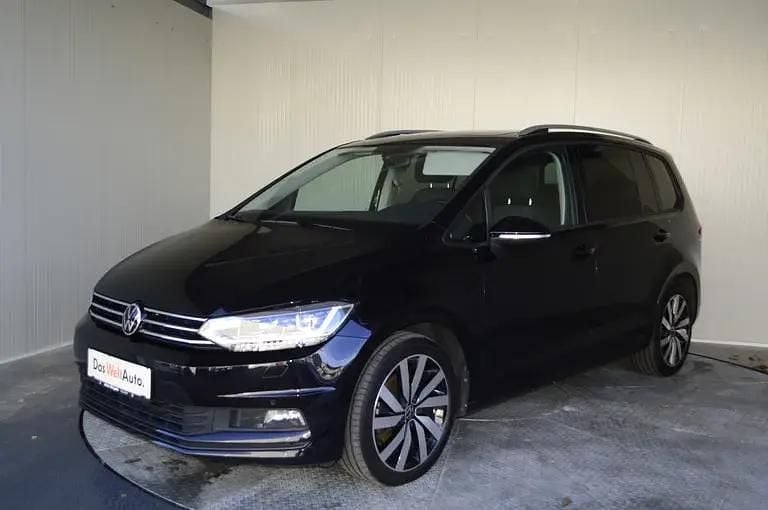 Schwarz metallicperleffektno Gebraucht 2018 VW Sharan Comfortline Van / Kleinbus | € 27.990 (Teuer) - Bild 1/4