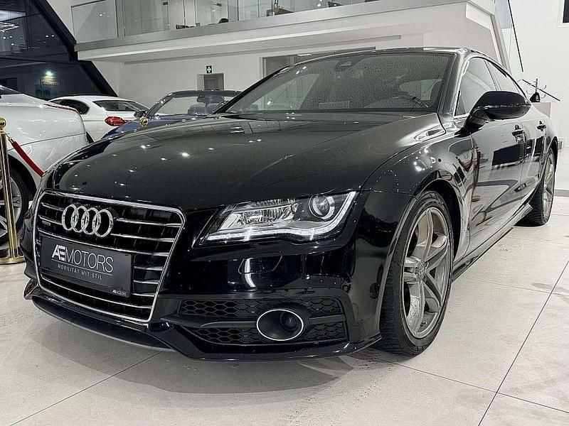 Schwarz Gebraucht 2013 Audi A7 Sportback S-Line Kleinwagen | € 16.880 (Etwas zu teuer) - Bild 1/4