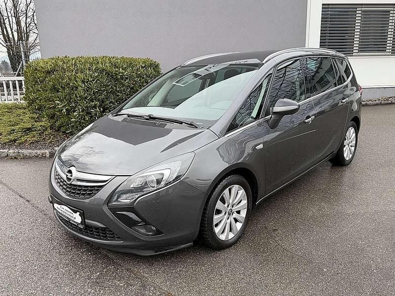 Gebraucht Opel Zafira Tourer Edition 140 PS (102 kW) 2012 Grau Van / Kleinbus