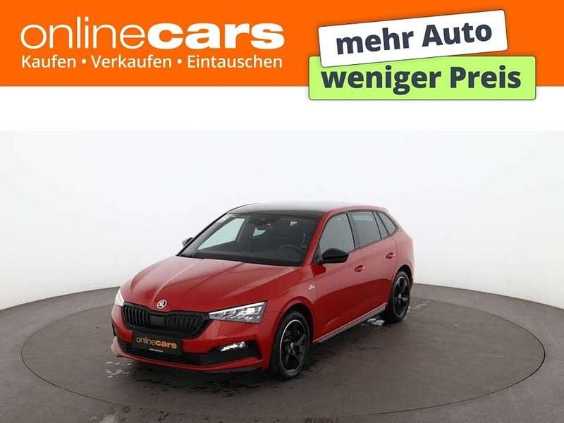 Rot Gebraucht 2020 Skoda Scala Monte Carlo Kleinwagen | € 19.490 - Bild 1/2