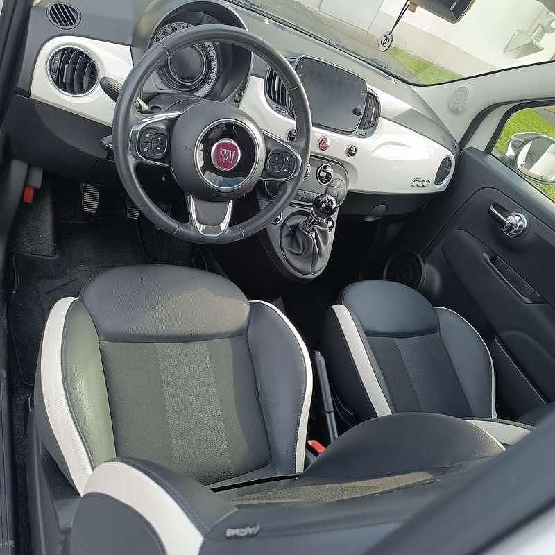 Gebraucht Fiat 500 Mirror 69 PS (50 kW) 2019 Weiß Limousine