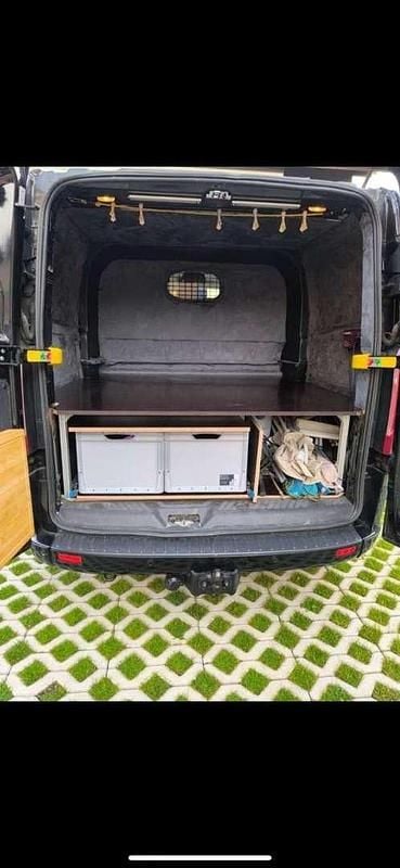 Gebraucht Ford Transit Custom 170 PS (125 kW) 2017 Schwarz Van / Kleinbus