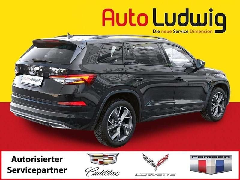Gebraucht Skoda Kodiaq SportLine 150 PS (110 kW) 2022 Schwarz SUV