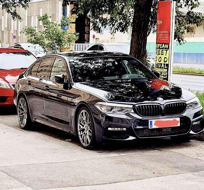 Gebraucht BMW 520 M Sport 190 PS (139 kW) 2018 Schwarz Limousine