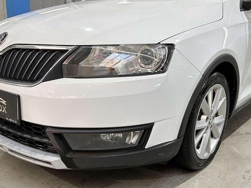 Gebraucht Skoda Rapid 90 PS (66 kW) 2016 Weiß Kleinwagen