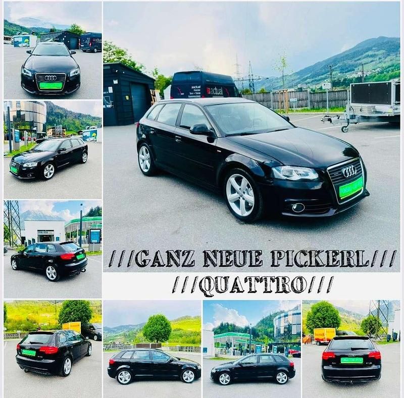 Schwarz Gebraucht 2010 Audi A3 S-Line Limousine | € 9.000 (Etwas zu teuer) - Bild 1/4