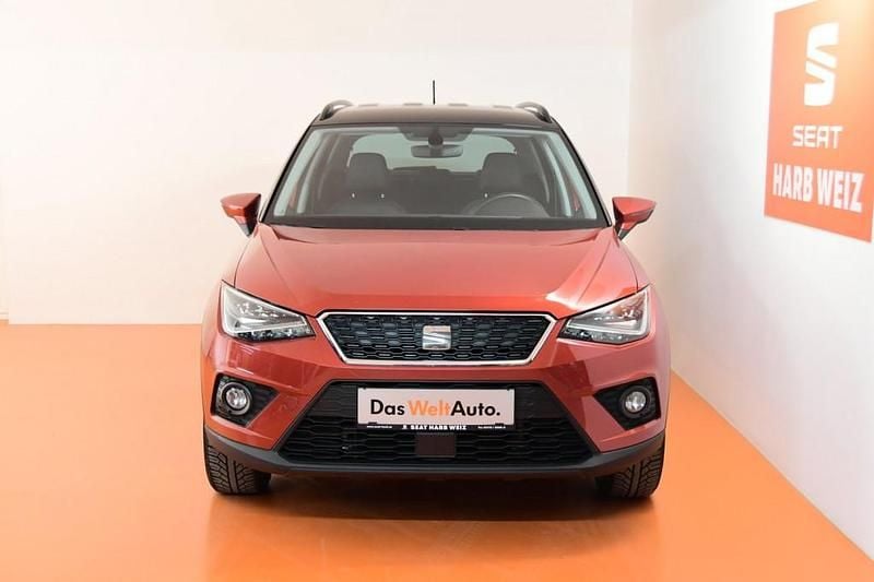 Gebraucht Seat Arona Style 95 PS (69 kW) 2018 Mittelrot  metallic SUV