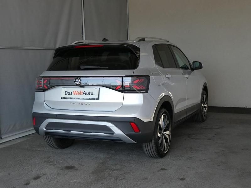 Gebraucht VW T-Cross Style 116 PS (85 kW) 2024 Silber SUV