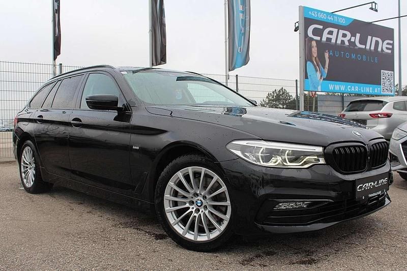 Schwarz Gebraucht 2017 BMW 520 Luxury Line Kombi | € 22.990 (Fairer Preis) - Bild 1/4