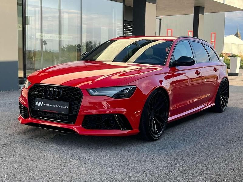 Rot Gebraucht 2015 Audi RS6 Comfort Kombi | € 52.990 (Fairer Preis) - Bild 1/4