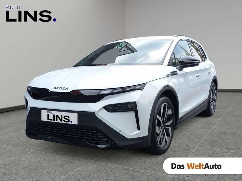 Weiss metallic Gebraucht 2025 Skoda Elroq SportLine SUV | € 45.990 (Fairer Preis) - Bild 1/4