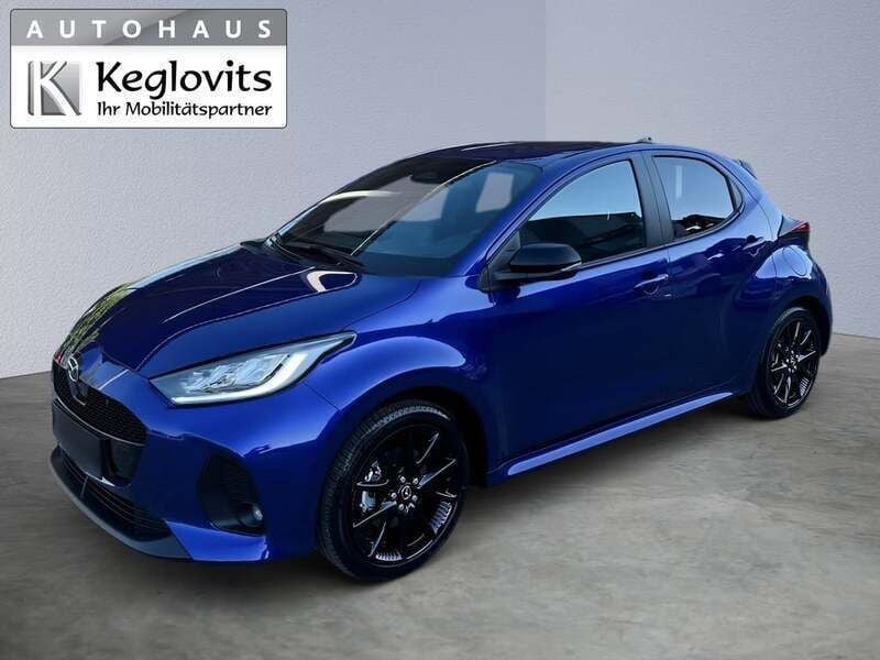 Neu Mazda 2 Homura-Line 92 PS (67 kW) 2025 Dunkelblau  metallic