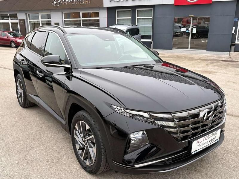 Gebraucht Hyundai Tucson Trend 136 PS (100 kW) 2021 Schwarz SUV