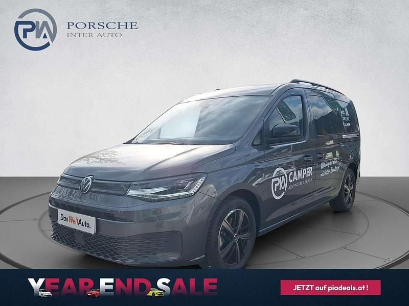 Mittelgrau metallic Gebraucht 2025 VW Caddy Maxi California Van / Kleinbus | € 42.990 - Bild 1/4