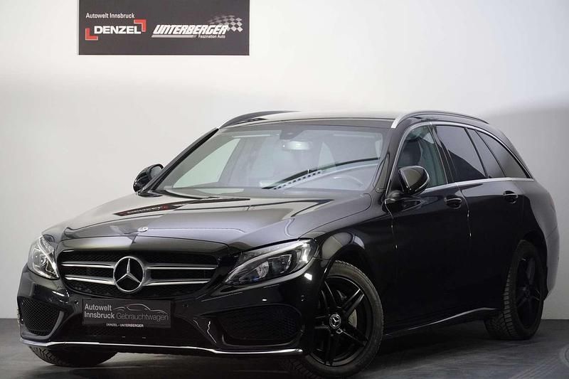 Gebraucht Mercedes C220 AMG line 170 PS (125 kW) 2017 Schwarz Kombi