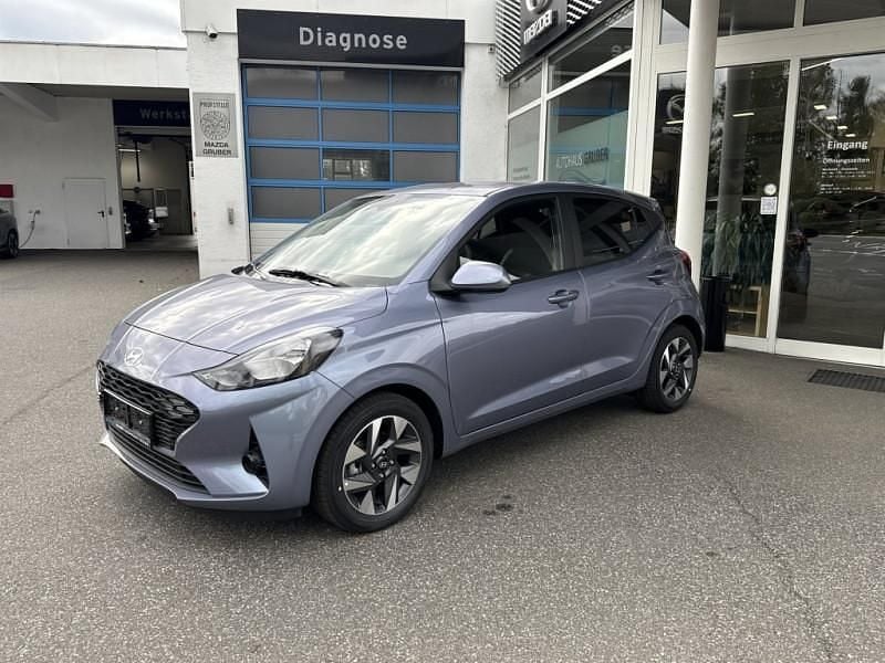Gebraucht Hyundai i10 GO! 63 PS (46 kW) 2023 Meta blue pearl Kleinwagen