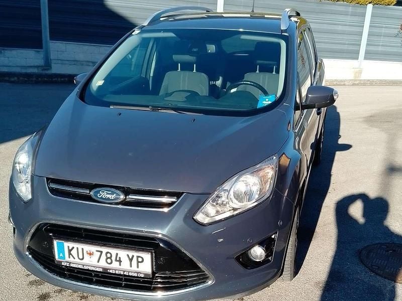 Silber Gebraucht 2011 Ford Grand C-Max Titanium Van / Kleinbus | € 5.000 - Bild 1/4