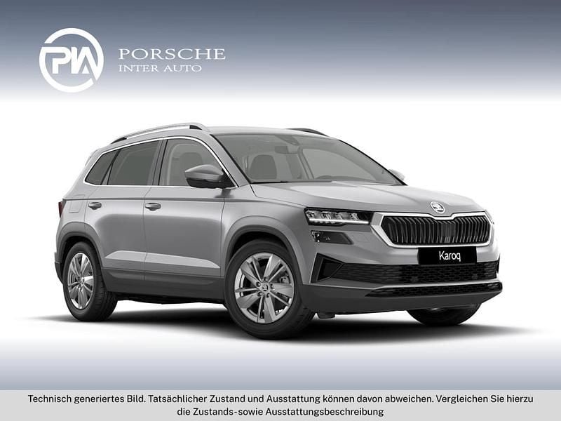 Neu Skoda Karoq Selection 150 PS (110 kW) 2026 Silber  metallic SUV