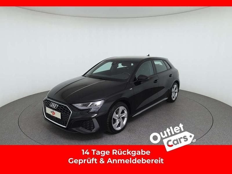 Schwarz Gebraucht 2021 Audi A3 S-Line Limousine | € 20.950 (Guter Preis) - Bild 1/4