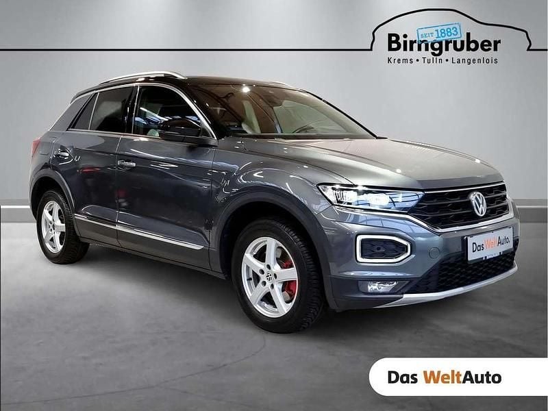 Dunkelgrau metallic Gebraucht 2018 VW T-Roc Sport SUV | € 25.990 (Fairer Preis) - Bild 1/4