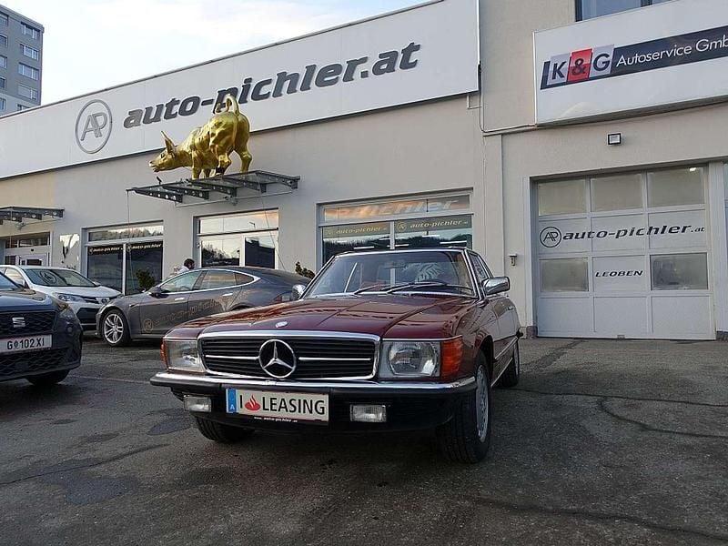 Rot Gebraucht 1980 Mercedes SL280 Cabrio | € 19.990 - Bild 1/4