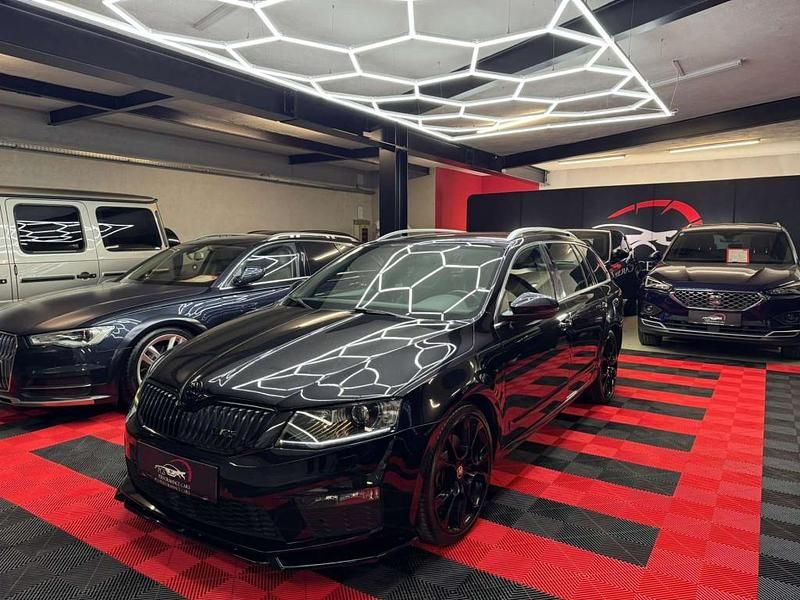 Gebraucht Skoda Octavia RS 184 PS (135 kW) 2017 Schwarz Kombi
