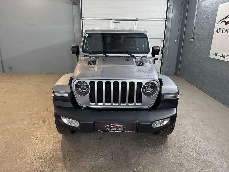 Gebraucht Jeep Wrangler Unlimited Sahara 272 PS (200 kW) 2021 Blau SUV