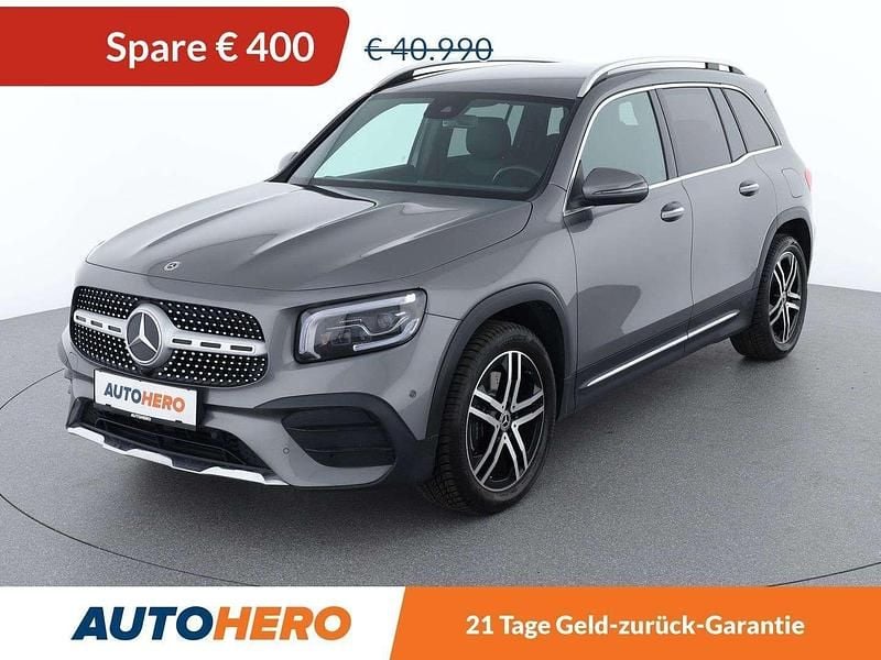 Grau Gebraucht 2022 Mercedes GLB220 AMG line SUV | € 40.590 (Teuer) - Bild 1/3