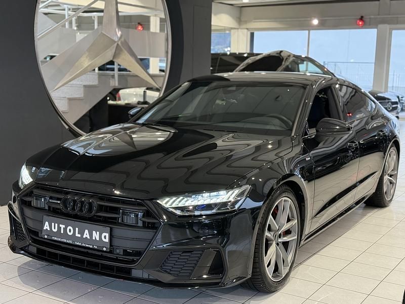 Schwarz Gebraucht 2023 Audi A7 Sportback Kleinwagen | € 69.950 - Bild 1/4