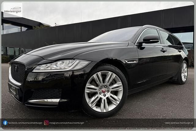 Gebraucht Jaguar XF 241 PS (177 kW) 2018 Schwarz Kombi