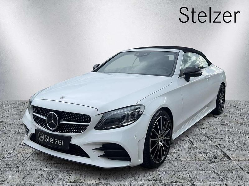 Weiß Gebraucht 2019 Mercedes C220 AMG Cabrio | € 38.900 (Fairer Preis) - Bild 1/4