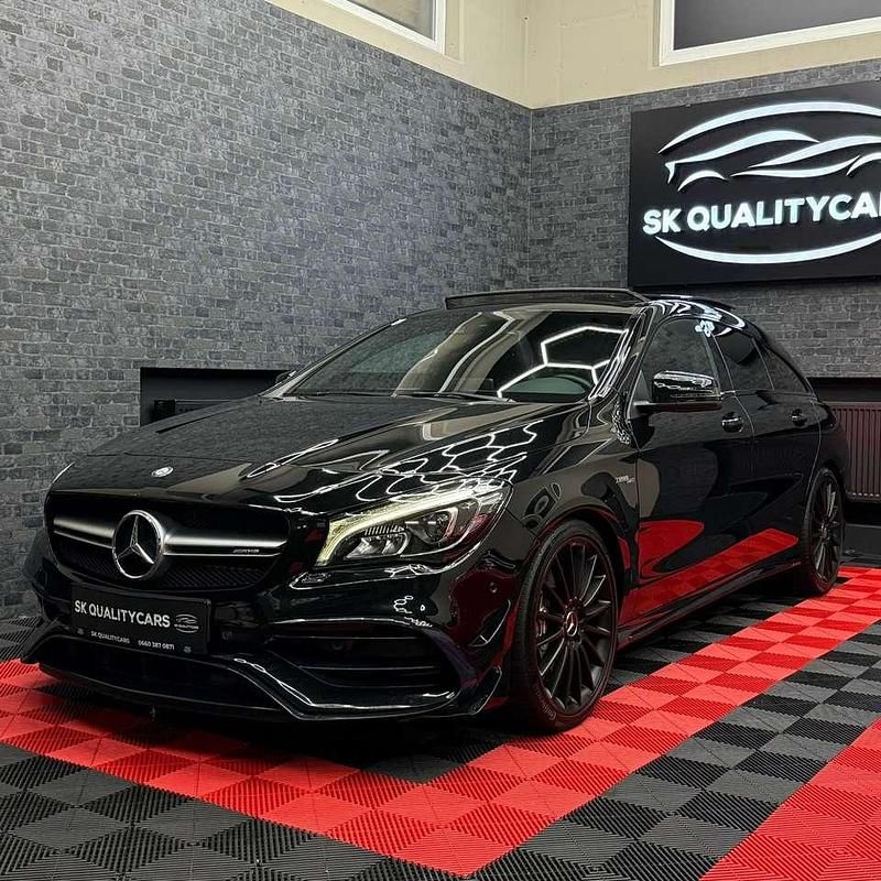 Schwarz Gebraucht 2017 Mercedes CLA45 AMG Shooting Brake AMG Kombi | € 29.990 - Bild 1/4