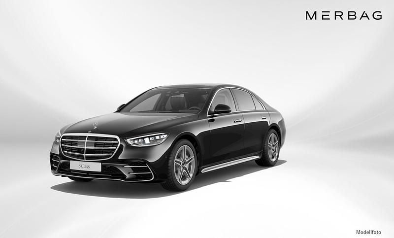 Gebraucht Mercedes S350 313 PS (230 kW) 2024 Obsidianschwarz metallic Limousine