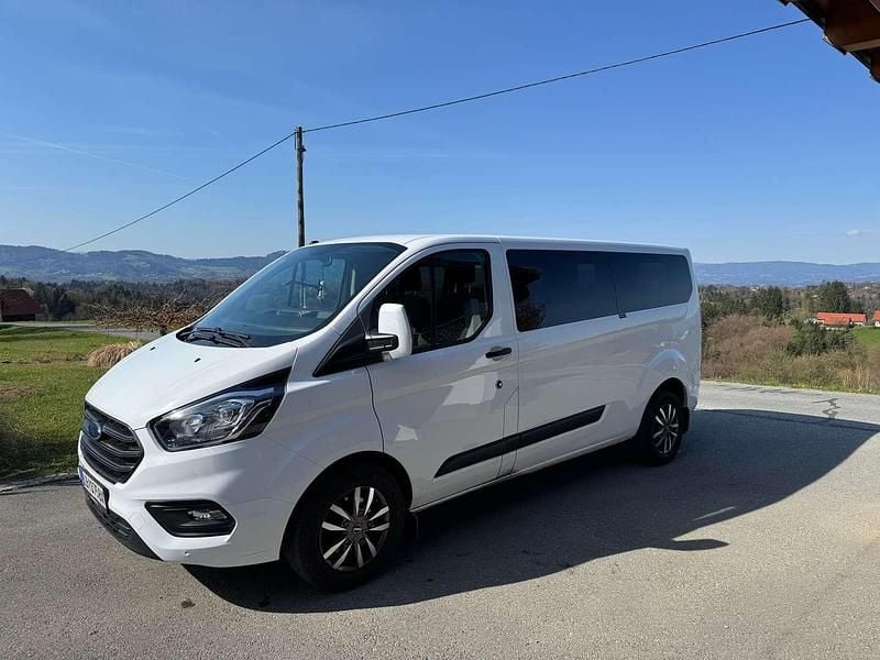 Gebraucht Ford Transit Custom Trend 131 PS (96 kW) 2019 Weiß Van / Kleinbus