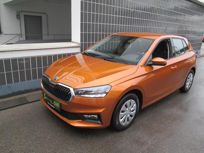 Gebraucht Skoda Fabia Selection 116 PS (85 kW) 2025 Orange Kleinwagen