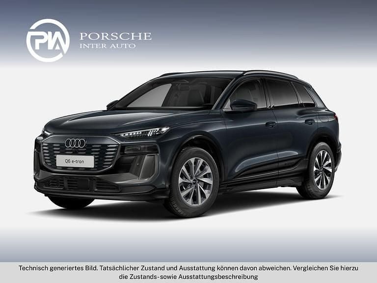 Hellgrau metallic Gebraucht 2024 Audi Q6 e-tron Business SUV | € 61.845 (Superpreis) - Bild 1/4