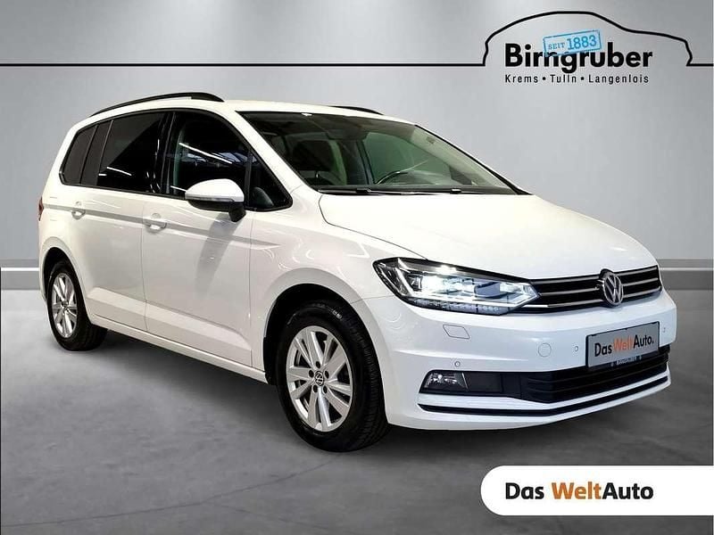 Weiss normal Gebraucht 2020 VW Touran Comfortline Van / Kleinbus | € 23.990 (Guter Preis) - Bild 1/4