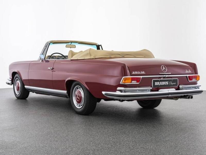 Gebraucht Mercedes 280 SE 200 PS (147 kW) 1971 Rot Cabrio