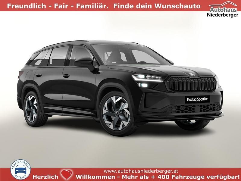 Silber Neu 2025 Skoda Kodiaq SportLine SUV | € 49.105 (Etwas zu teuer) - Bild 1/4