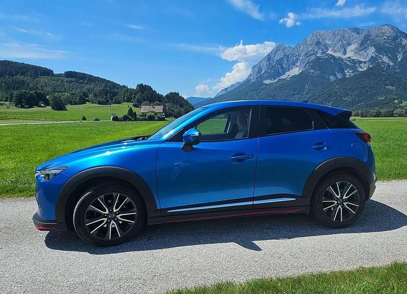 Gebraucht Mazda CX-3 105 PS (77 kW) 2015 Blau SUV