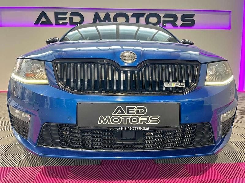 Gebraucht Skoda Octavia RS 184 PS (135 kW) 2014 Blau Kleinwagen
