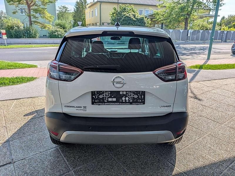 Gebraucht Opel Crossland X Innovation 110 PS (80 kW) 2018 Weiß SUV