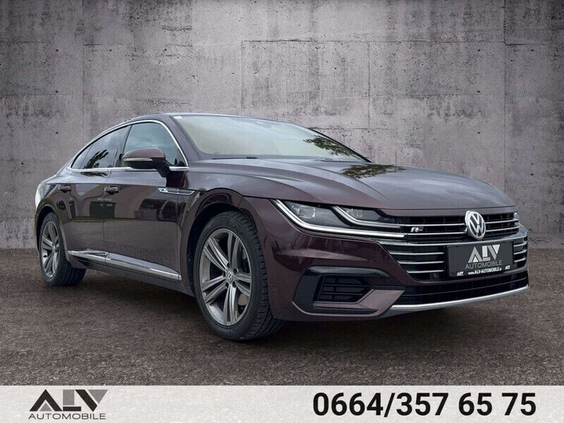Rot Gebraucht 2018 VW Arteon R-line Limousine | € 21.990 (Fairer Preis) - Bild 1/4