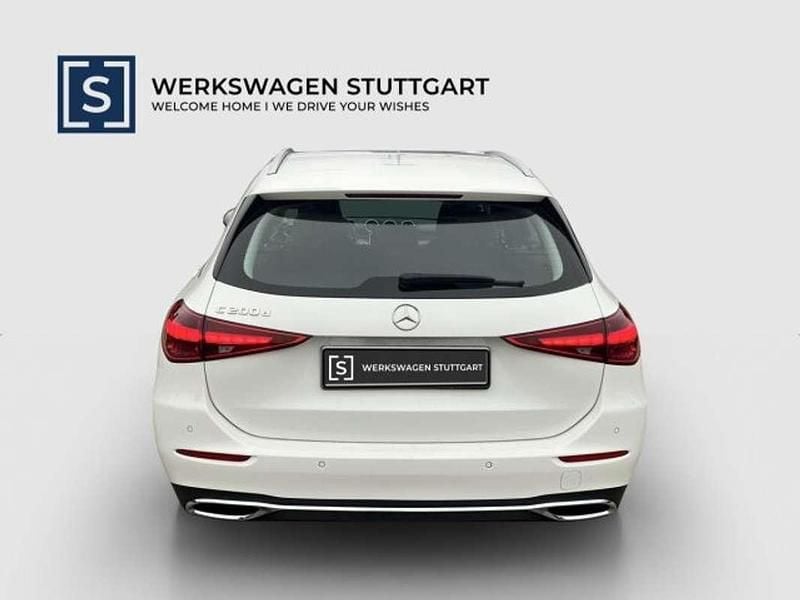 Gebraucht Mercedes C200 Avantgarde 163 PS (119 kW) 2023 Weiß Kombi