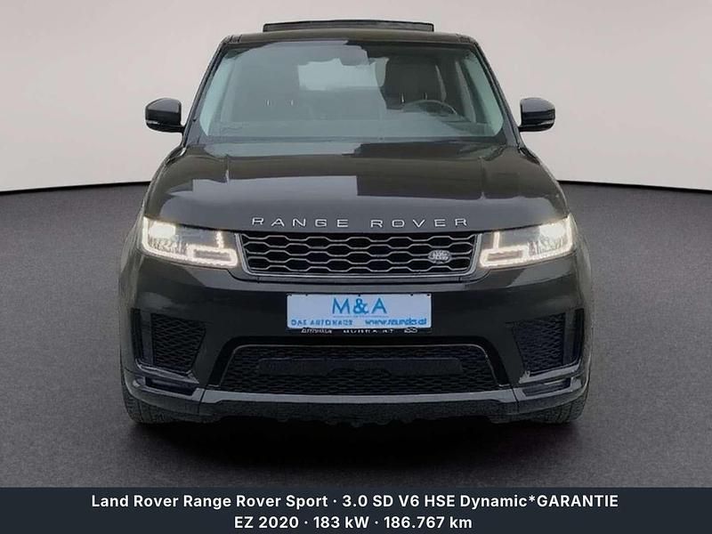 Gebraucht Land Rover Range Rover Sport HSE Dynamic 249 PS (183 kW) 2020 Schwarz SUV