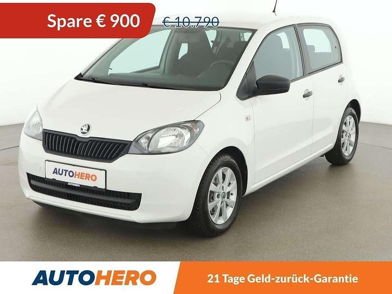 Weiß Gebraucht 2017 Skoda Citigo Active Kleinwagen | € 9.690 - Bild 1/3