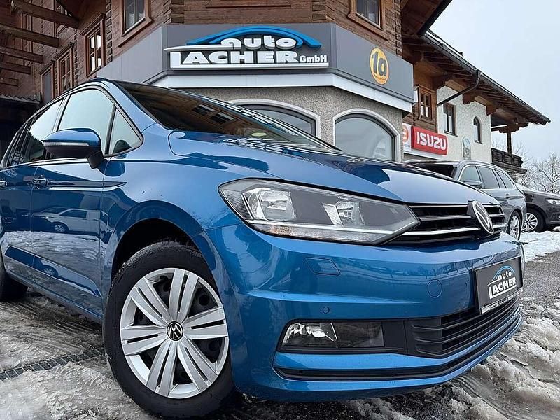 Gebraucht VW Touran 150 PS (110 kW) 2021 Blau Van / Kleinbus