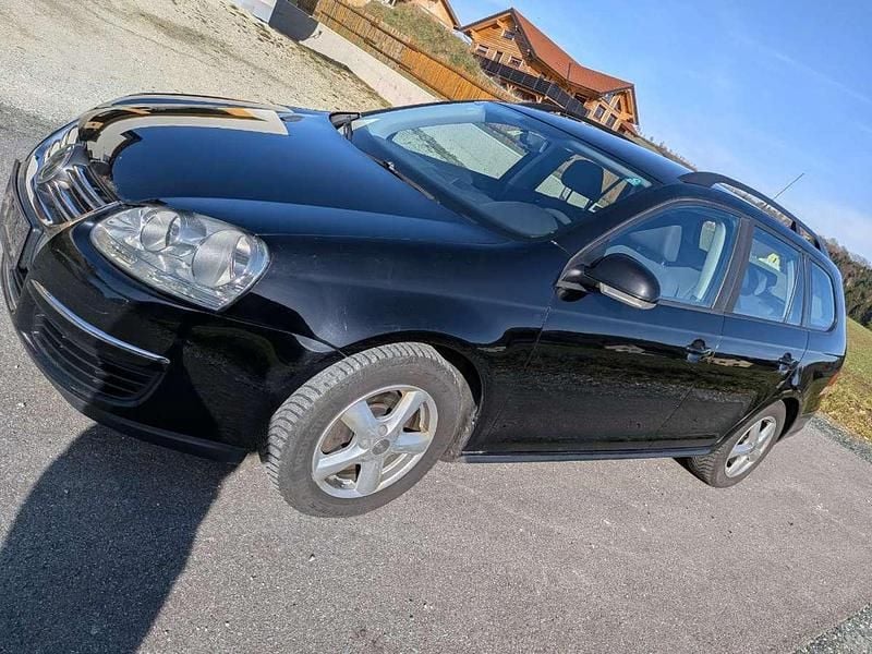 Gebraucht VW Golf V Family 105 PS (77 kW) 2008 Schwarz Van