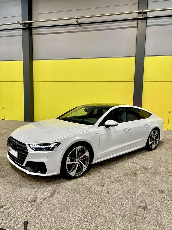 Weiß Gebraucht 2018 Audi A7 Premium Limousine | € 59.000 - Bild 1/4